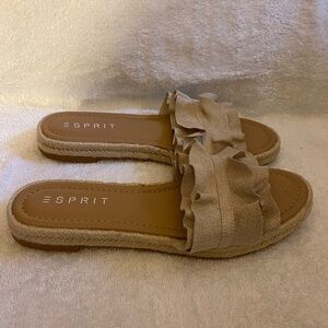 Sprit Sandals Women’s‎ Size 10M Slip On Open Toe Brown